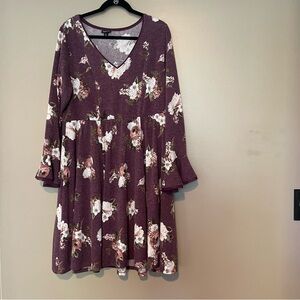 Torrid Purple hues Dress, Size 2, UGC